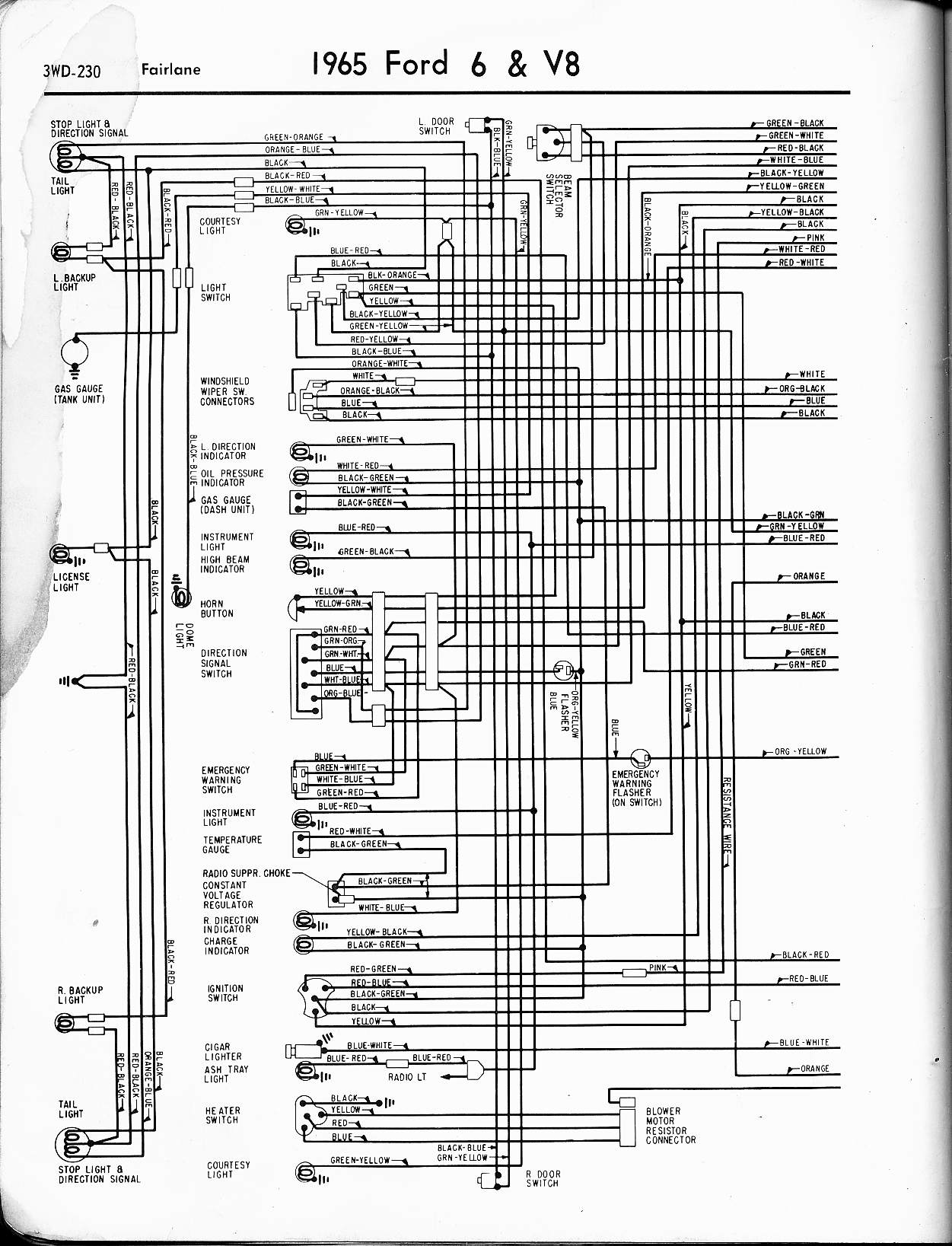 1965 Ford Falcon Wiring Diagram - Wiring Diagram